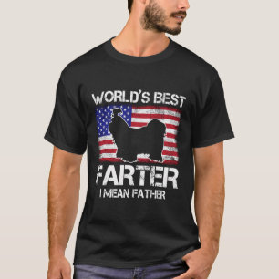Shih Tzu World’S Beste Farter Ik bedoel Father V T-shirt