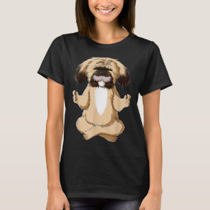 Shih Tzu Yoga Cute Shih Tzu voor mama papa Wome T-shirt