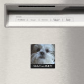 Shih Tzus RULE Réfrigérateur Aimant (In Situ (Lave-vaisselle))