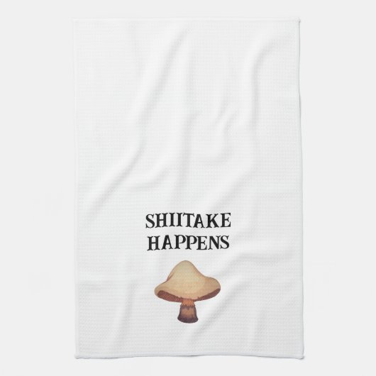 Shiitake Arrive Serviette De Cuisine (Vertical)