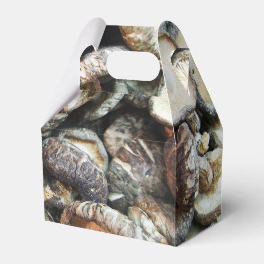Shiitake paddenstoelen bedankdoosjes (Voorkant Zijde)