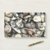 Shiitake paddenstoelen post-it® notes (Op bureau)