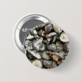 Shiitake paddenstoelen ronde button 5,7 cm (Voorkant /achterkant)