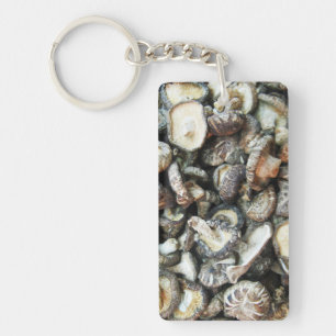 Shiitake paddenstoelen sleutelhanger
