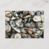 Shiitake paddenstoelen visitekaartje (Achterkant)