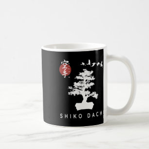 Shiko Dachi Karate Beginner Bonsai Kanji Calligrap Koffiemok
