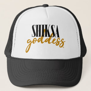 Shiksa Goddess Grappige Joodse jaren '90 Script Sl Trucker Pet