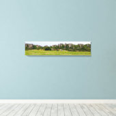 Shilin pinnacles Stone forest - Yunnan, China, Azi Canvas Afdruk (Insitu (Houten vloer))