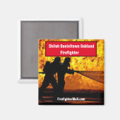 Shiloh Danieltown Oakland Firefighter Magnet (Recto/Verso)