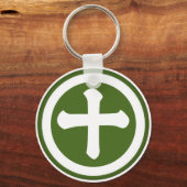 Shimazu Clan Kamon Sleutelhanger (Voorkant)