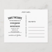 SHIMMER EN SHINE | BEWAREN VAN DE DATUM VAN AANKON AANKONDIGINGSKAART (Achterkant)