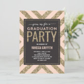 Shimmer  | Invitation du Graduation Party (Debout devant)