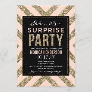 Shimmer  Invitation Surprise