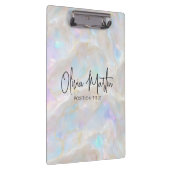 Shimmer Opal Iridescent Background Klembord (Rechts)