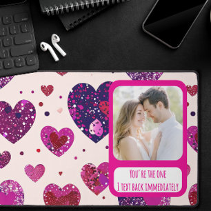 Shimmer Purple Heart Txt Back Immédiatement