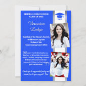 Shimmer Shine Afstuderen aankondiging fotokaart (Achterkant)