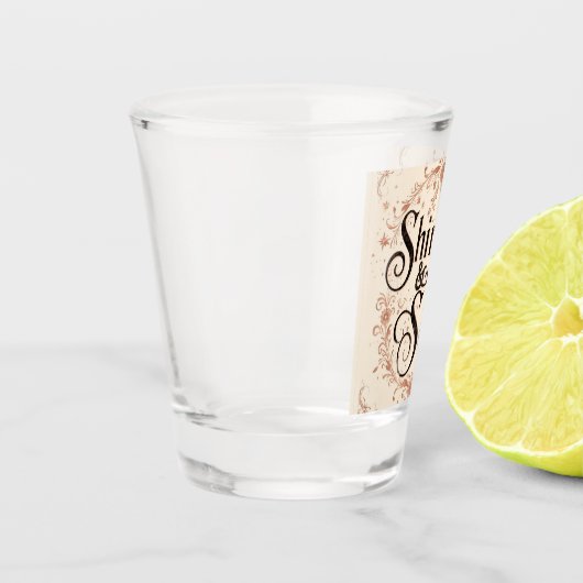 Shimmer & Sin Gothic Shot Glass | Dark Glam Shot Glas (Links)