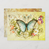 Shimmerfly-Briefkaart Briefkaart (Voorkant / Achterkant)