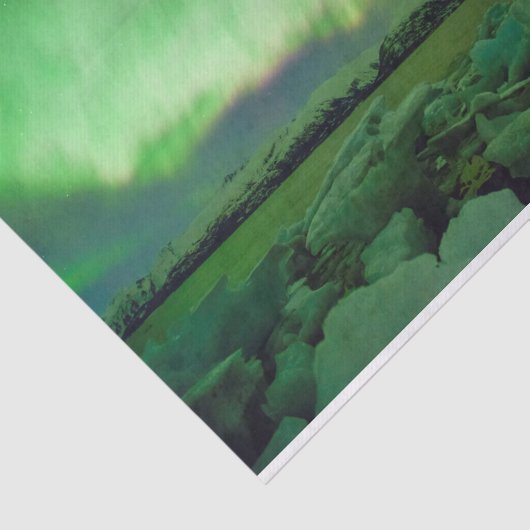 Shimmering Aurora Tissuepapier (Detail)