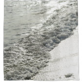 Shimmering Caribbean Ocean Glam 1 Douchegordijn (Voorkant)