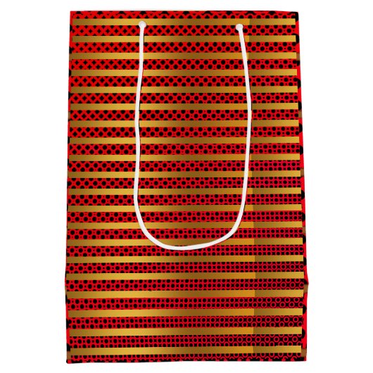 Shimmering Fun Artful Medium Cadeauzakje (Achterkant)