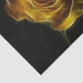 Shimmering Gold Roos Fractal Flower Tissuepapier (Detail)