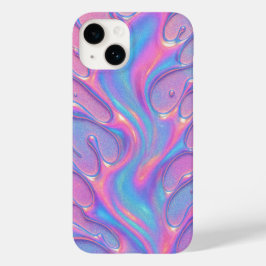 Shimmering Ink Splash Vibrant iPhone Case