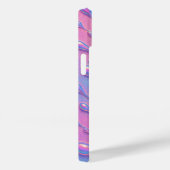 Shimmering Ink Splash Vibrant iPhone Case (Achterkant / Rechts)