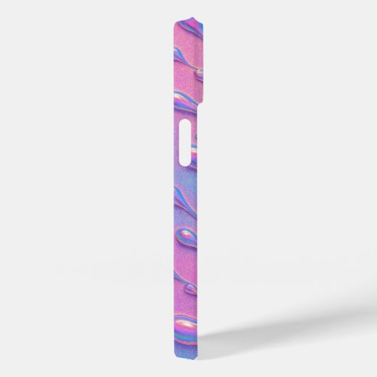 Shimmering Ink Splash Vibrant iPhone Case (Achterkant / Rechts)