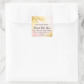  Shimmering Pink Essential Oil Blend Labels (Tas)