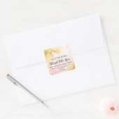  Shimmering Pink Essential Oil Blend Labels (Envelop)