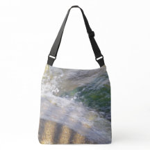 Shimmering Water on Rocks Tote