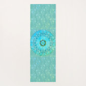 Shimmery Flowers  Mandala Yogamat (Achterkant)