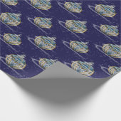 Shimmery Ornament Cadeaupapier (Hoek)