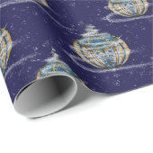 Shimmery Ornament Cadeaupapier (Rol Hoek)