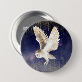 Shimmery Owl Button (Voorkant /achterkant)