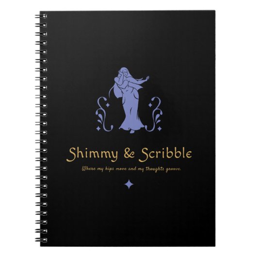 Shimmy & Scribble  Notitieboek (Voorkant)