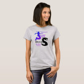 Shimmy Siren Dragon Belly Dance T-Shirt (Devant entier)