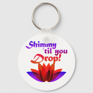 Shimmy tot je Belly Dance laat vallen Sleutelhanger