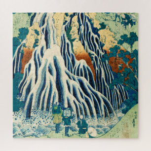 Shimotsuke Kurokami-Yama Kurifuri no Taki Japans Legpuzzel