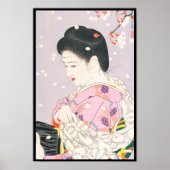 Shimura Tatsumi Five Figures of Modern Beauties Poster (Voorkant)