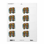 Shin Guards Etiket (Full Sheet)