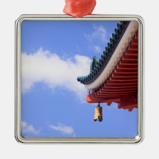 Shin Shrine Roof Metalen Ornament (Voorkant)