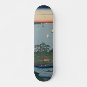 Shinagawa Susaki  Ukiyo-e Japanse kunst Skateboard
