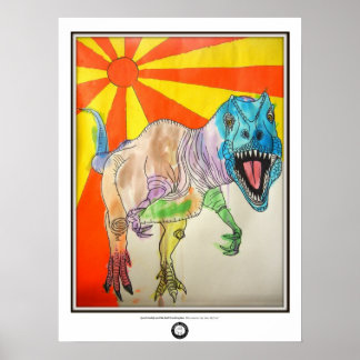 Shine-asaurus Poster