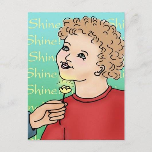 Shine. Briefkaart (Voorkant)