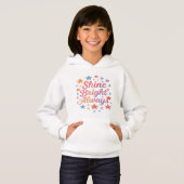 Shine Bright Always Kids' Pullover Hoodie (Devant entier)