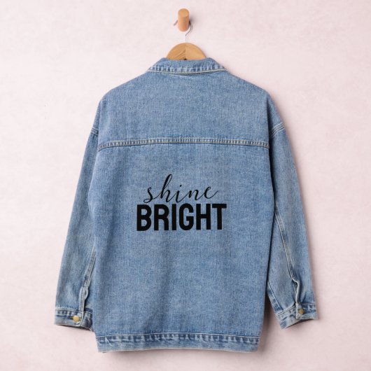 Shine Bright Denim Jasje Jacket (Hangar)