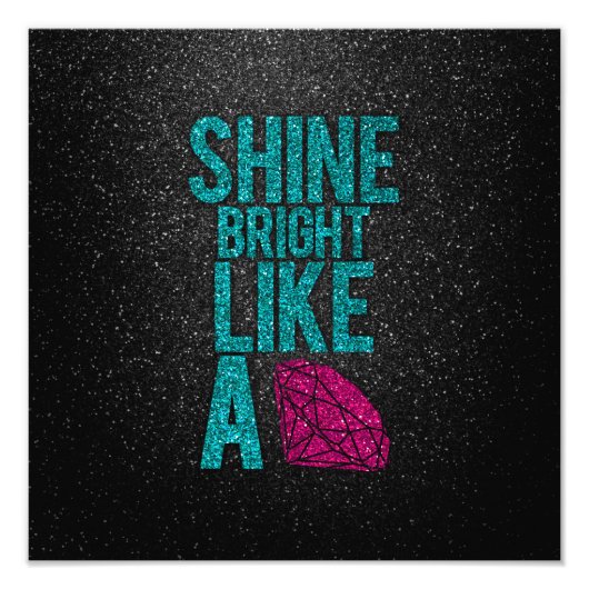 Shine Bright Foto Afdruk (Voorkant)
