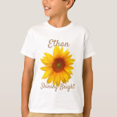 Shine Bright Sunflower T-shirt (Voorkant)